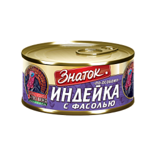 Индейка ПО-ОСОБОМУ с фасолью 325гр.