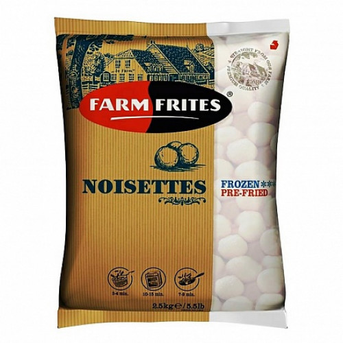 Картофельные шарики 2,5кг Noisettes Farm Frites™ Бельгия